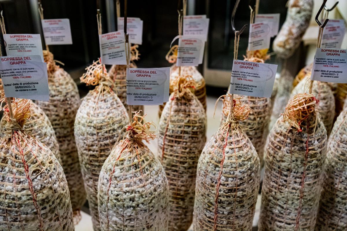 Sopressa del Grappa  -  Agriturismo La Baita - vaigustando