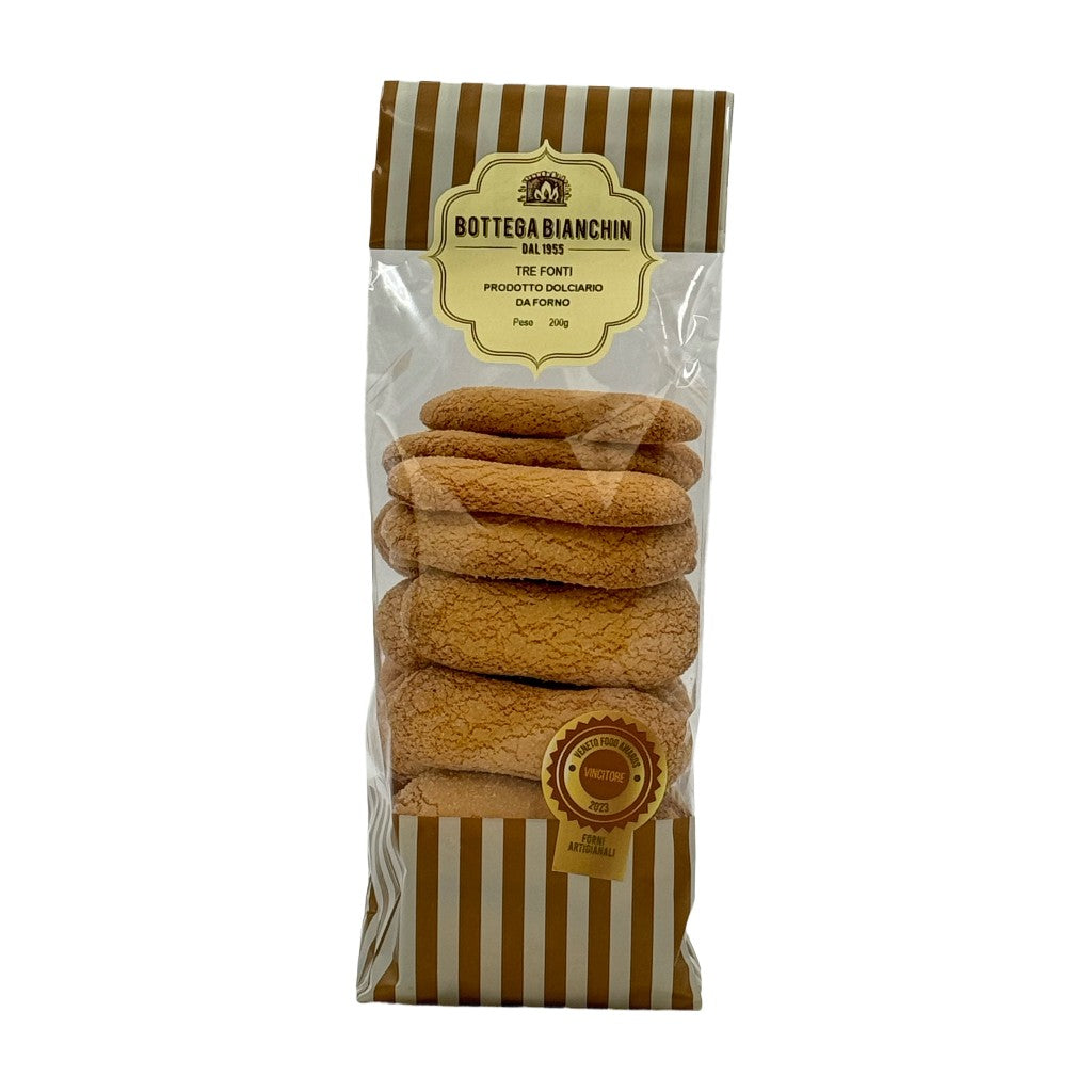 Biscotti 3 Fonti lingue di gatto 200g - Bottega Bianchin - vaigustando