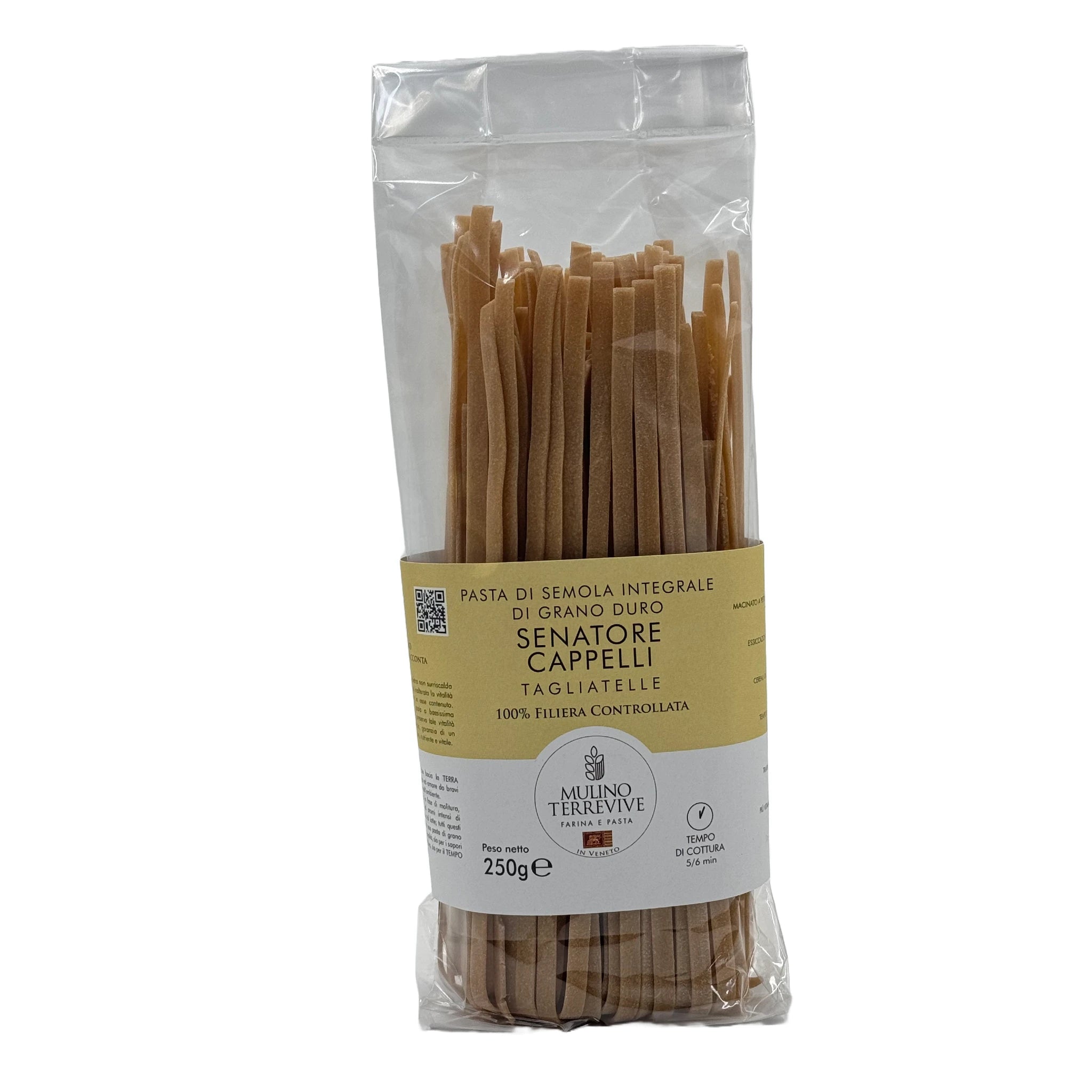 Specialità Integrale Senatore Cappelli Tagliatelle 250g  -  Mulino Terrevive - vaigustando