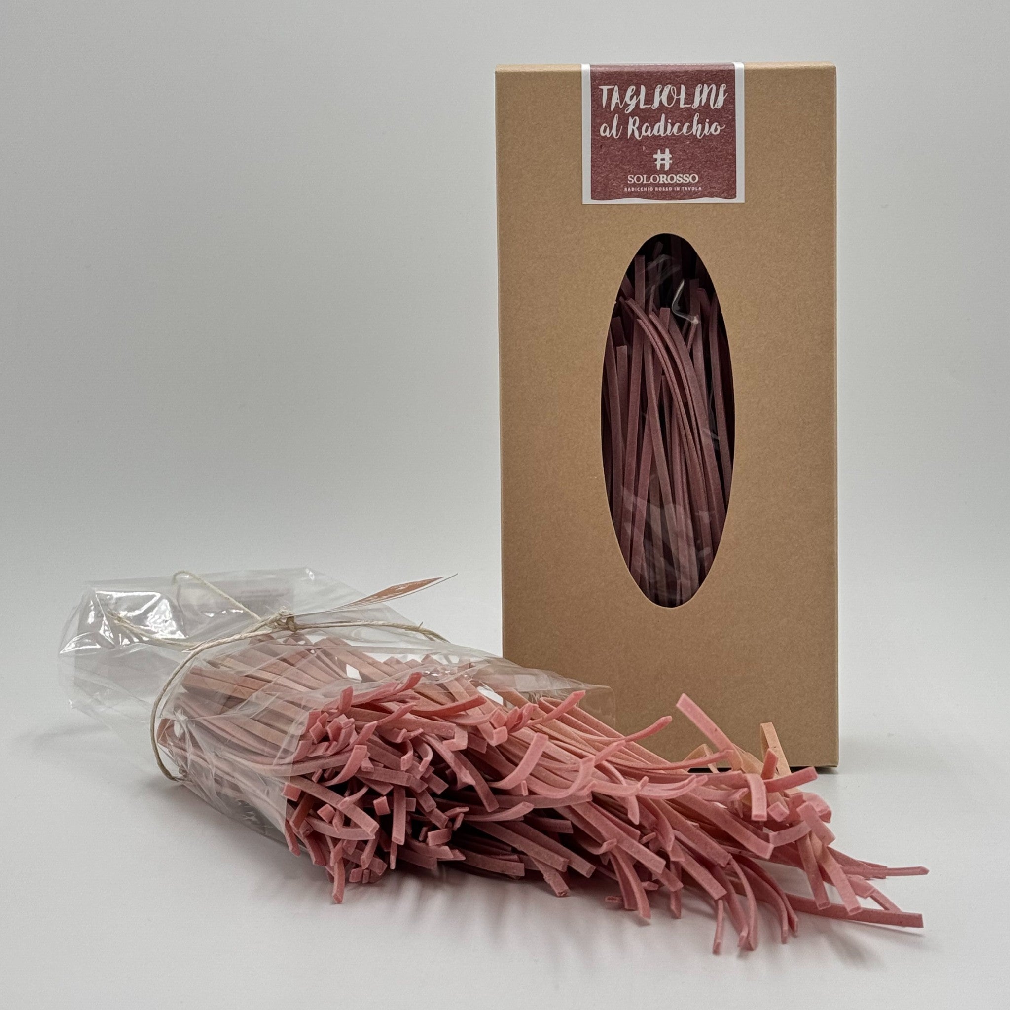 Tagliolini al radicchio 250g  -  SoloTreviso - vaigustando