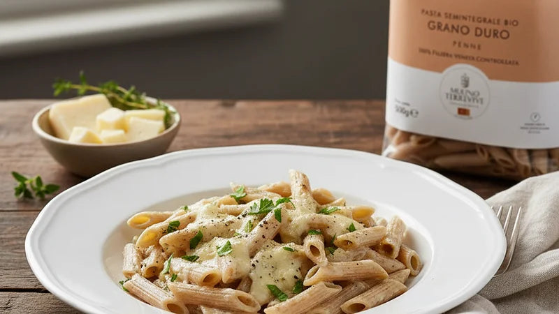 penne-allo-zola-con-pasta-integrale--ricetta-autentica