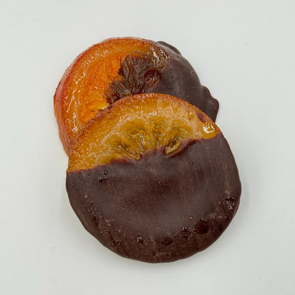 Arancia candita al cioccolato fondente  -  Golose Emozioni - vaigustando