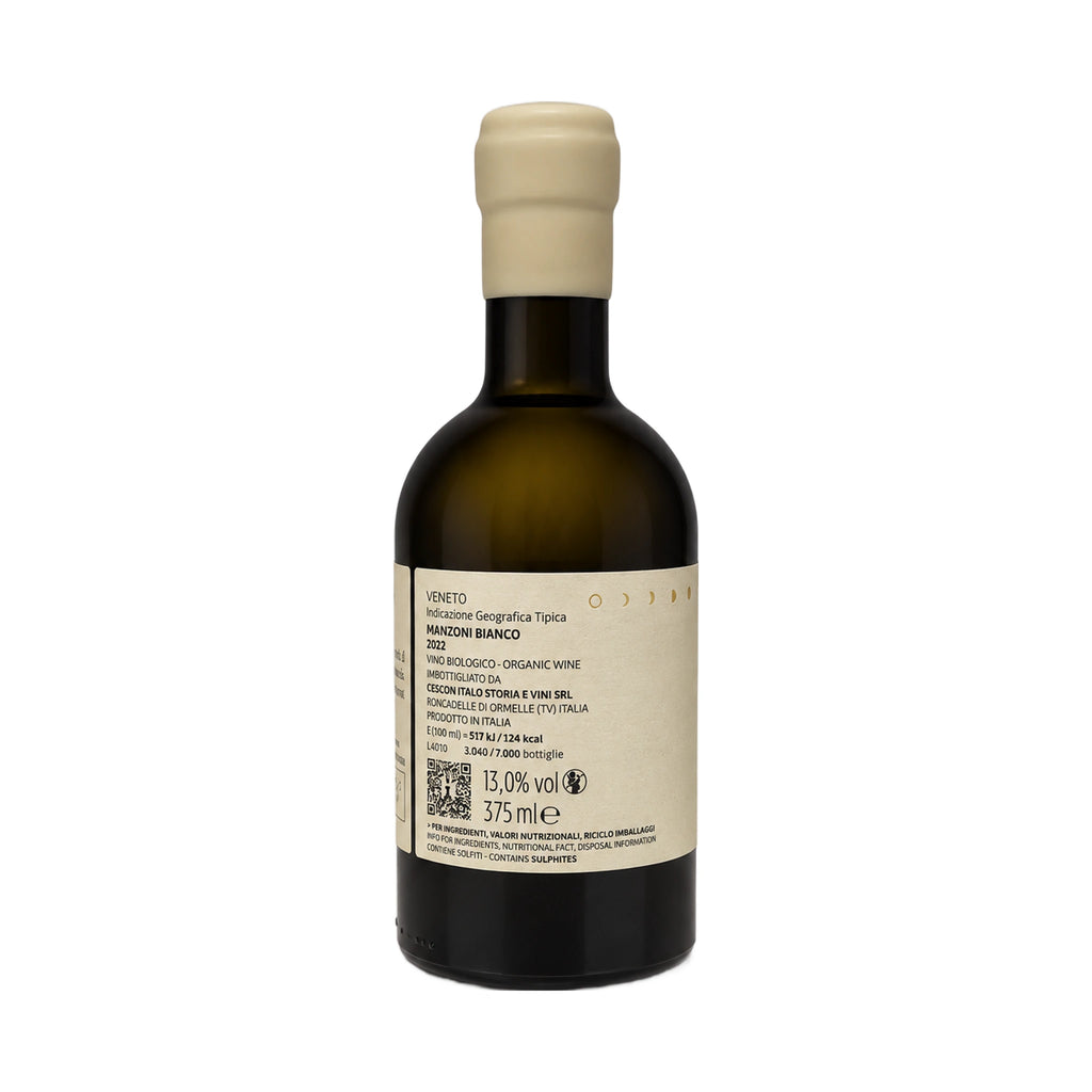 In Sè-manzoni bianco-vendemmia tardiva-2022 (retro etichetta)-Italo Cescon-Vaigustando