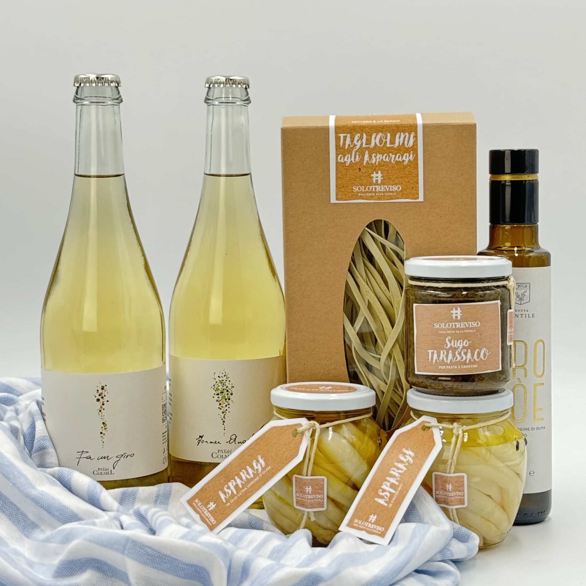Asparagi bianchi in olio extra vergine di oliva  -  SoloTreviso - vaigustando