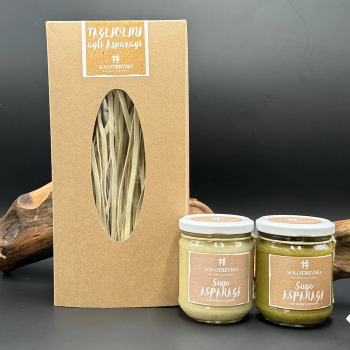 Tagliolini agli asparagi 250g  -  SoloTreviso - vaigustando