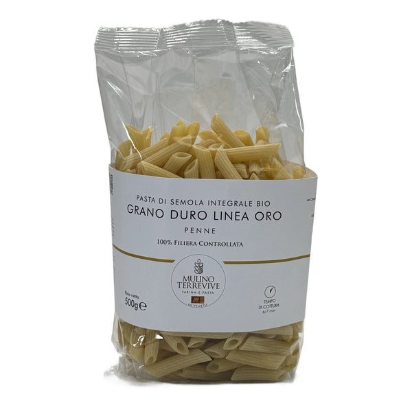 Pasta Integrale  Grano Duro Linea Oro  Penne 500g - BIO