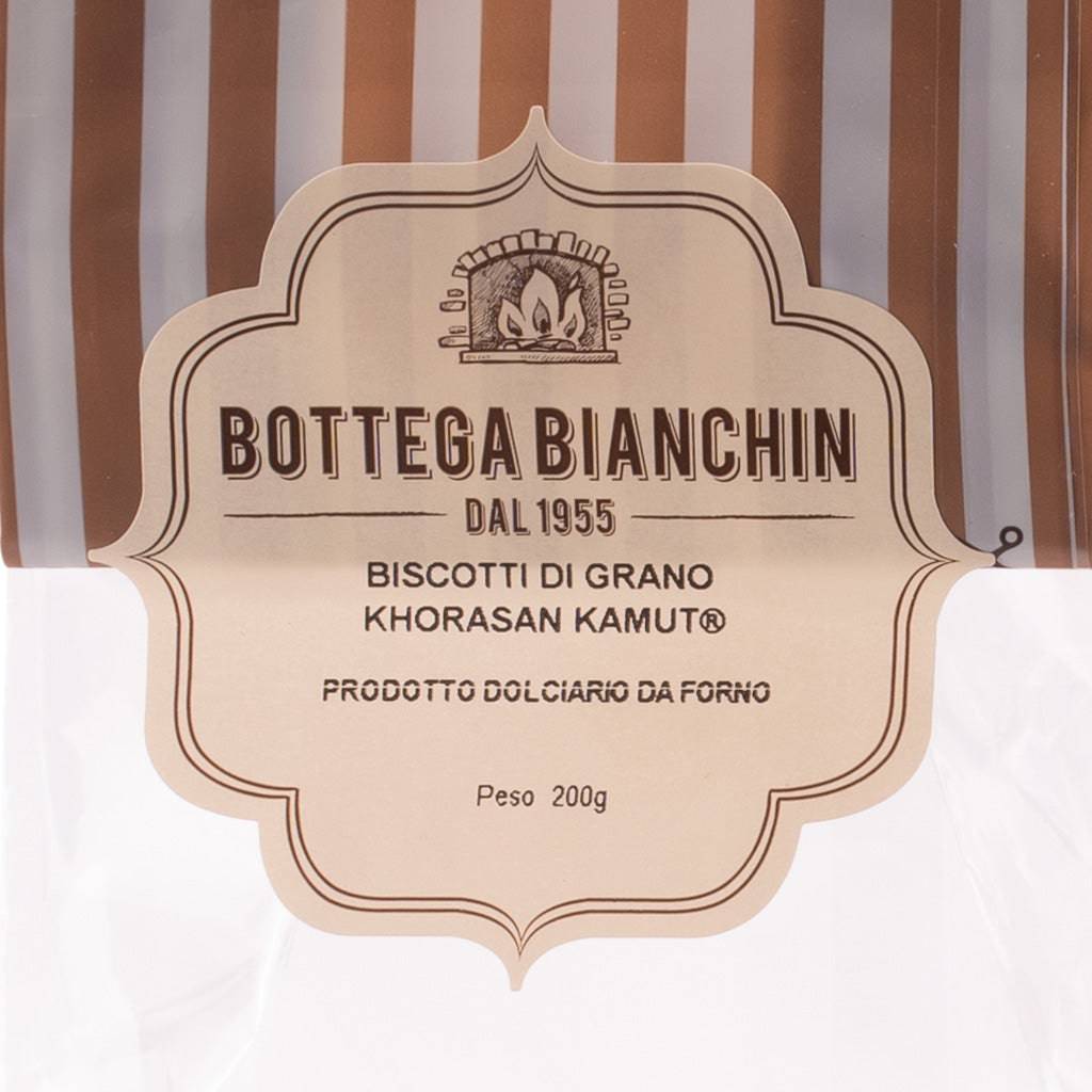 Biscotti di Grano Khorasan Kamut 200g  -  Bottega Bianchin - vaigustando