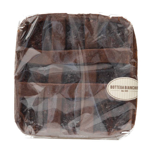 Crostata quadra al cacao con mirtilli rossi 450g - vaigustando