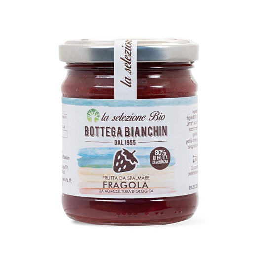 Confettura di Fragola da agricoltura Biologica 230g - vaigustando