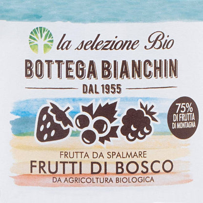 Confettura di Frutti di Bosco da agricoltura Biologica 230g  -  Bottega Bianchin - vaigustando