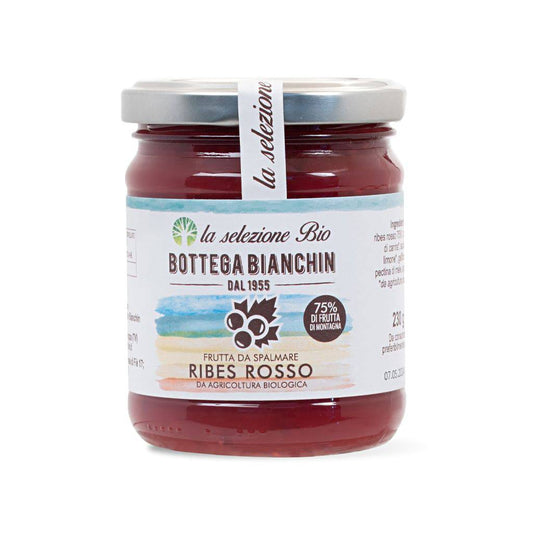 Confettura di Ribes Rosso da agricoltura Biologica 230g - vaigustando
