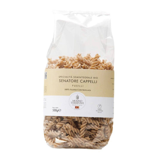 Specialità Semintegrale BIO Senatore Cappelli Fusilli 500g - vaigustando