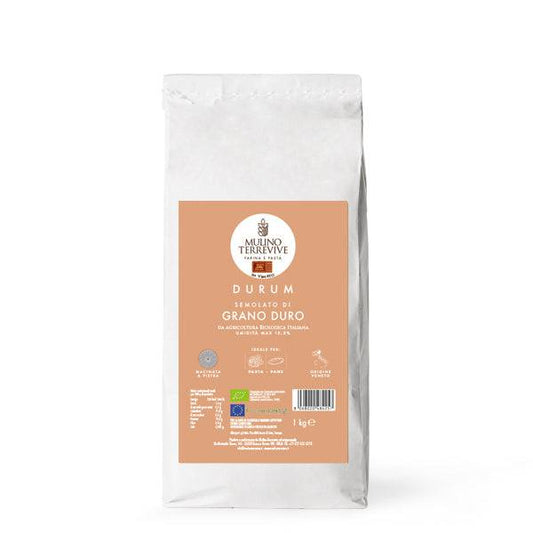 Durum Semolato di Grano duro BIO 1kg - vaigustando