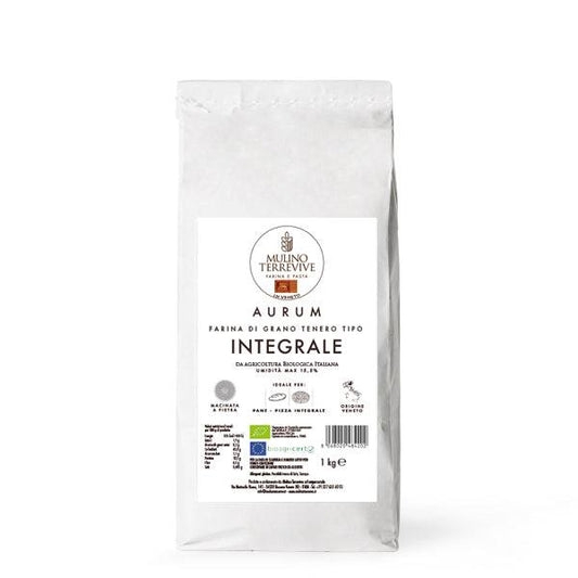 Aurum Farina di Grano tenero tipo Integrale BIO 1kg - vaigustando