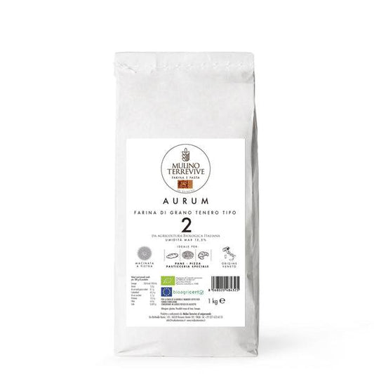 Aurum Farina di Grano tenero tipo 2 BIO 1kg - vaigustando