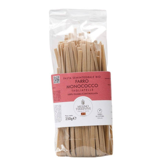 Specialità Semintegrale BIO Farro Monococco Tagliatelle 250g - vaigustando