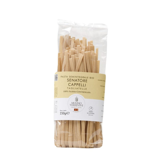 Specialità Semintegrale BIO Senatore Cappelli Tagliatelle 250g - vaigustando