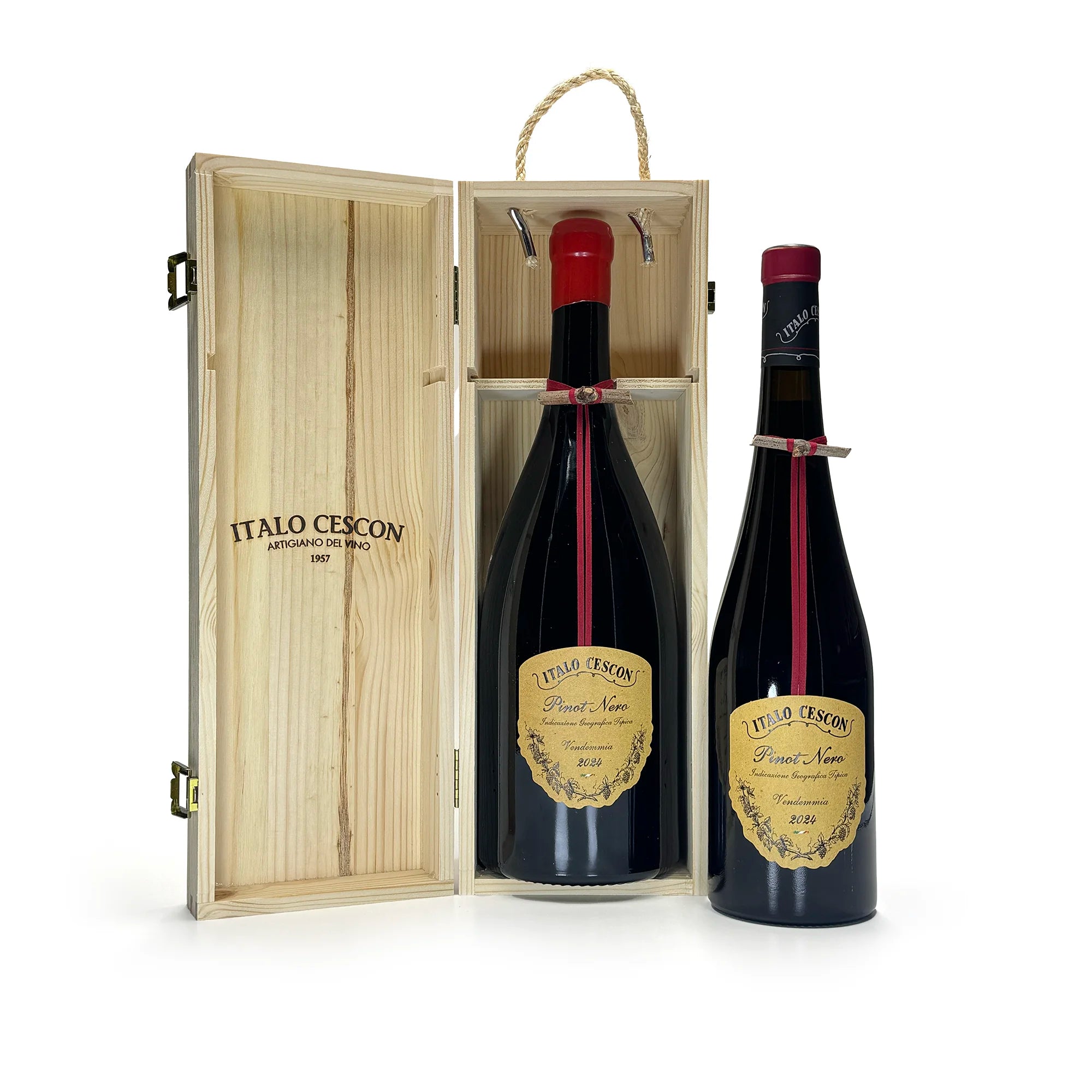 Pinot Nero Magnum Veneto I.G.T. in Cassetta Legno  -  Italo Cescon - vaigustando