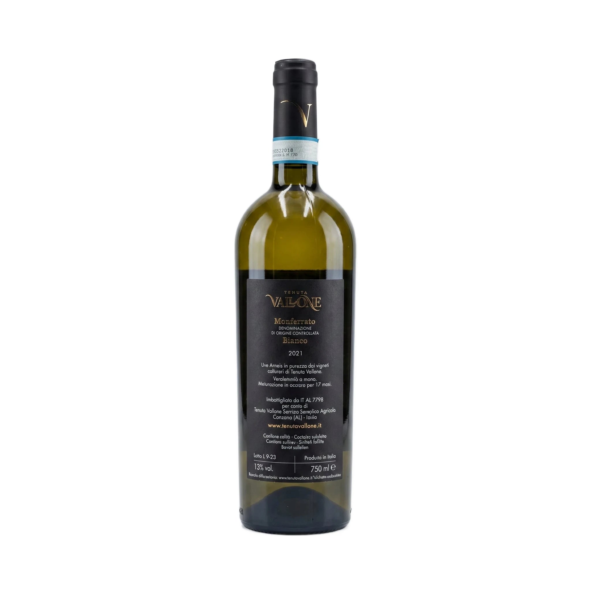 Monferrato DOC Bianco, Tanàche  -  Tenuta Vallone - vaigustando
