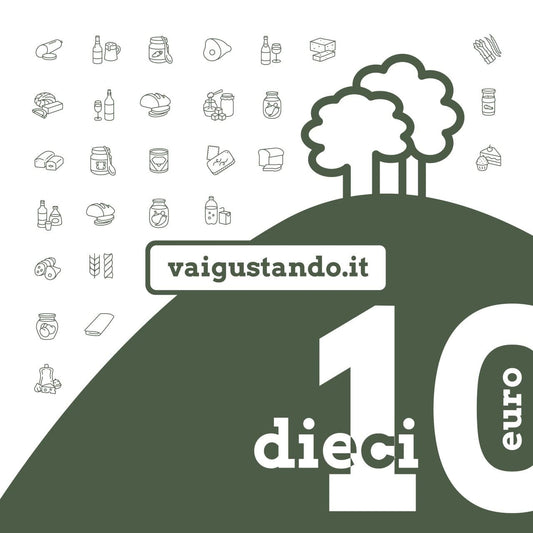 Buono Regalo 10 € - vaigustando